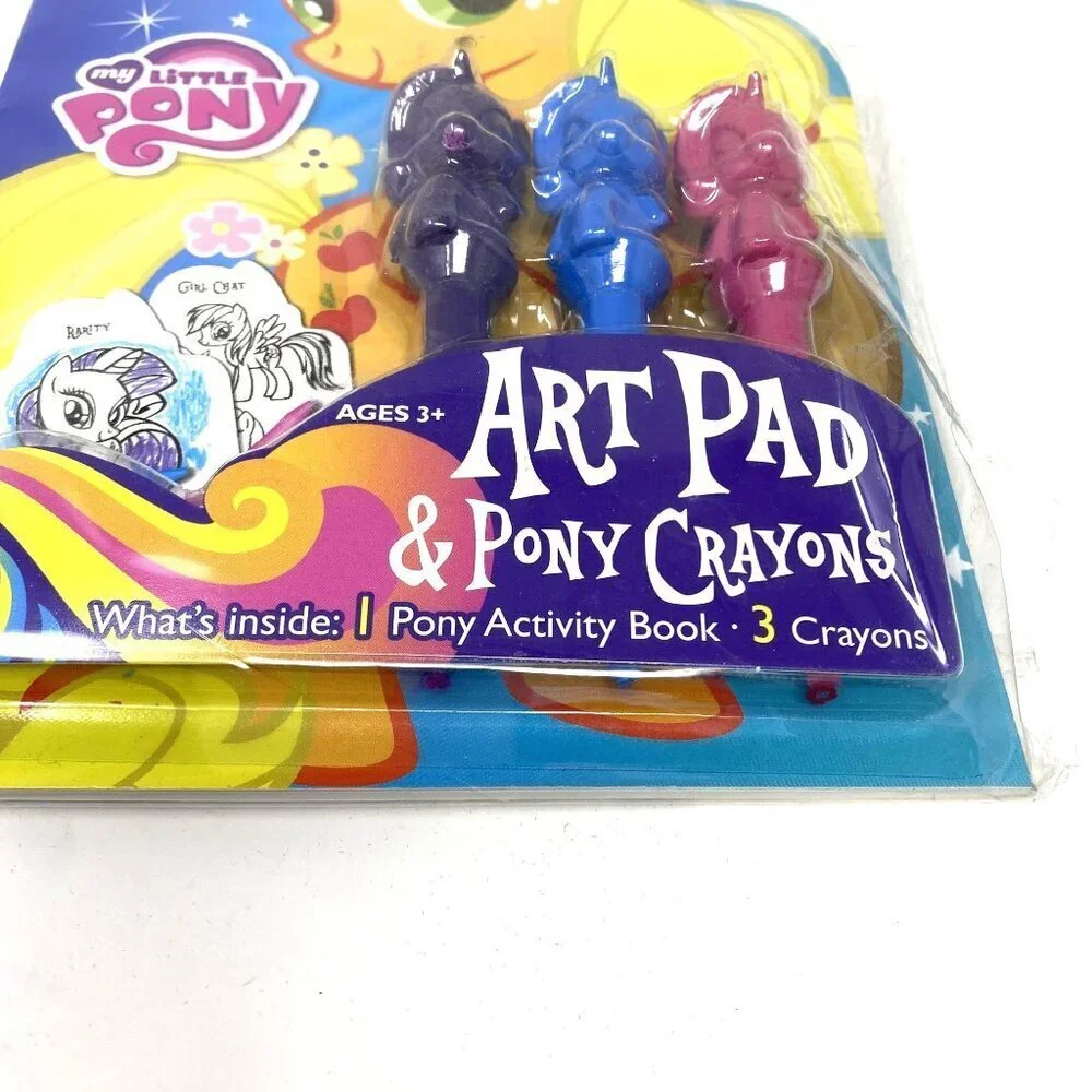 My Little Pony Artistic Studios 25 Page Art Pad 3 Pony Crayons Color Activities